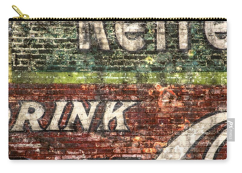Building Zip Pouch featuring the photograph Drink Coca-Cola 1 by Scott Norris