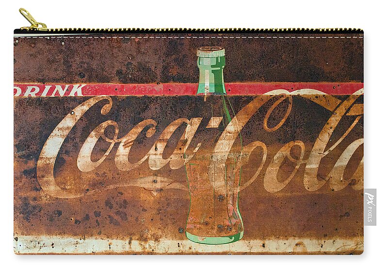 Coca-cola Zip Pouch featuring the photograph Drink Coca-Cola by Tikvah's Hope
