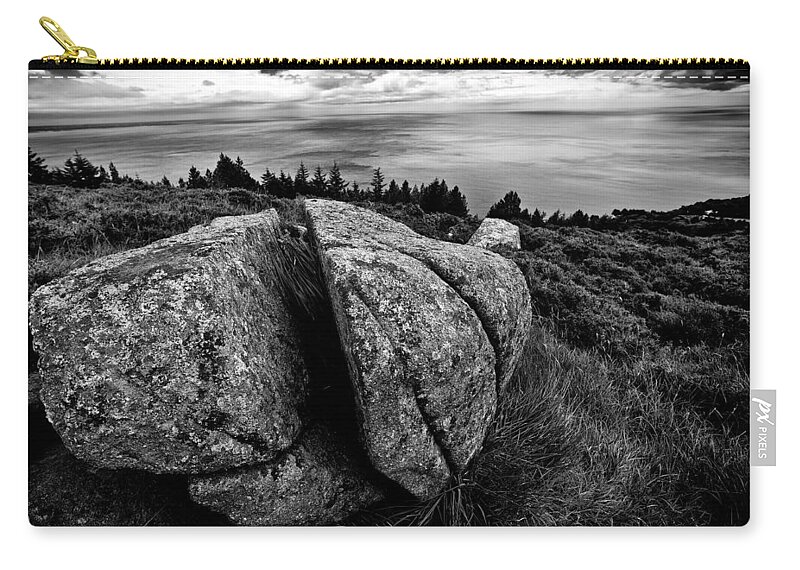 Drinneevar Zip Pouch featuring the photograph Drinneevar view by Nigel R Bell