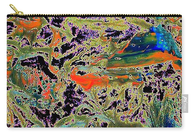 Tide Zip Pouch featuring the painting Ebb And Flow by Jacqueline McReynolds