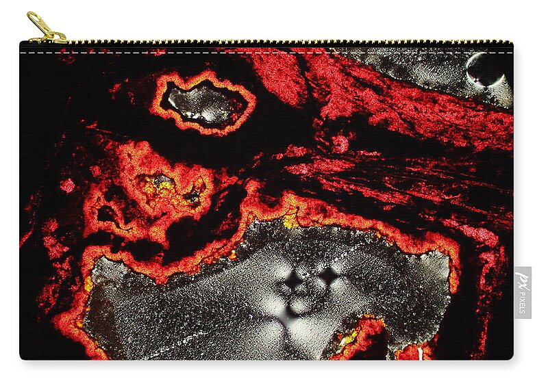 Meteorites Zip Pouch featuring the photograph Edge Of The Universe by Hodges Jeffery