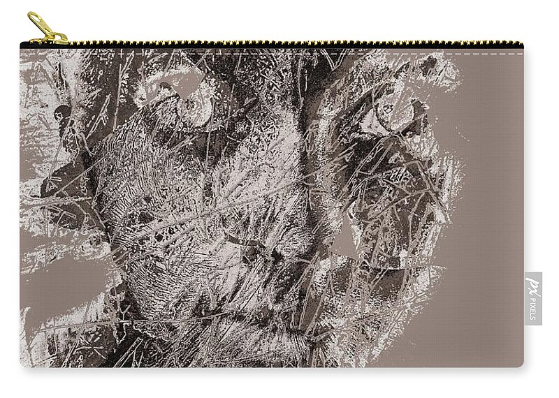 Surreal Zip Pouch featuring the photograph Edgy by Jodie Marie Anne Richardson Traugott     aka jm-ART
