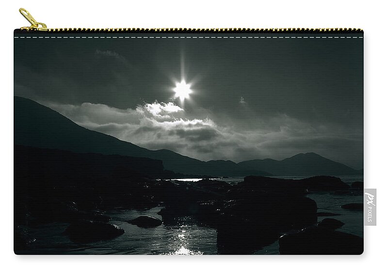 Ireland Zip Pouch featuring the photograph Eight Pointed Star by Aidan Moran