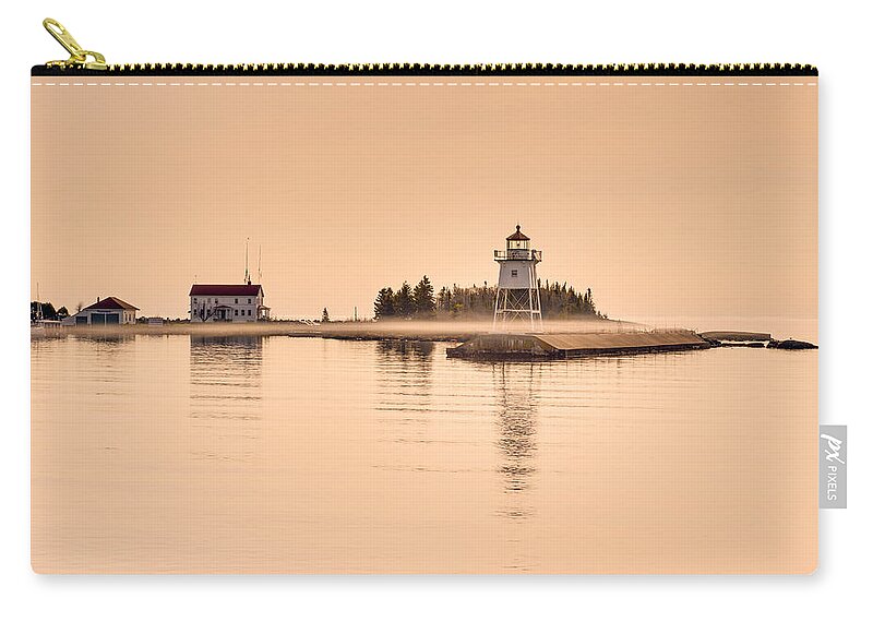 Grand Marais Carry-all Pouch featuring the photograph Sweet Serenity by Adam Mateo Fierro