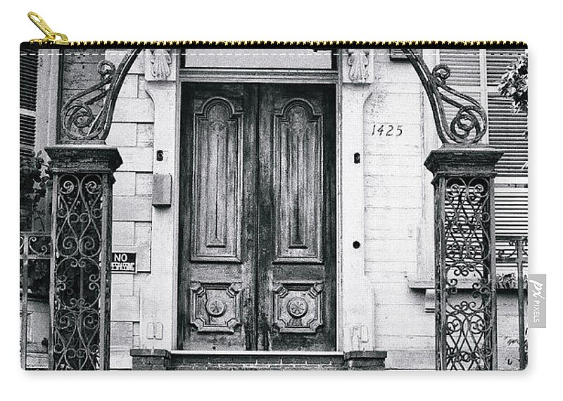 Architecture Zip Pouch featuring the photograph Elegance Past by Rory Siegel