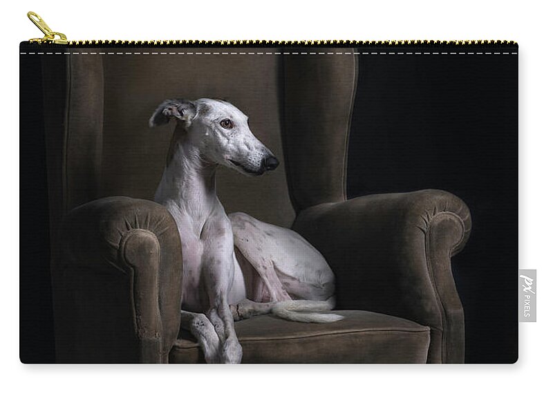 Animal Themes Zip Pouch featuring the photograph Elegancia-ii by Silversaltphoto.j.senosiain