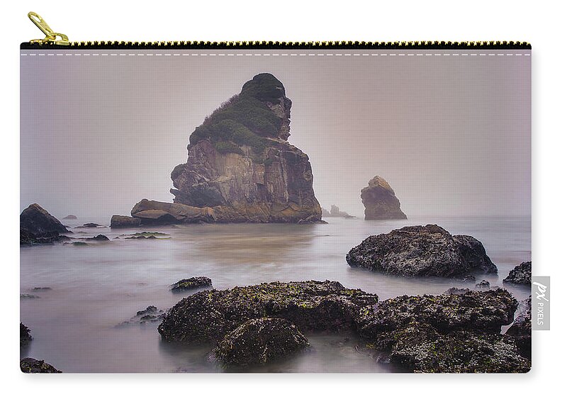 Pacific Ocean Carry-all Pouch featuring the photograph Enduring by Adam Mateo Fierro