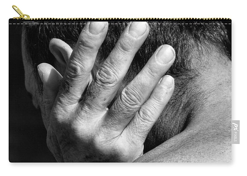 Portrait Carry-all Pouch featuring the photograph Enfolding by Rory Siegel