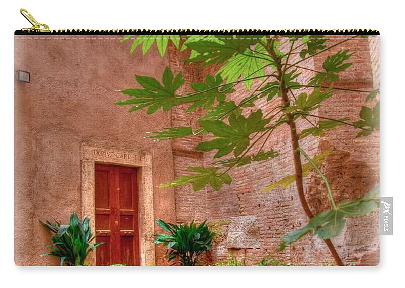 Door Zip Pouch featuring the photograph Entrance by Will Wagner