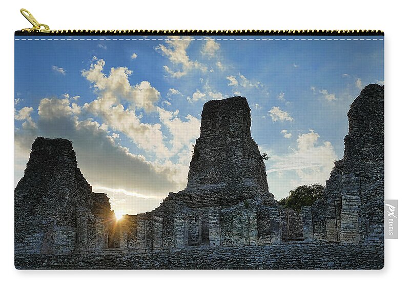 Epoch Zip Pouch featuring the photograph Epoch by Skip Hunt