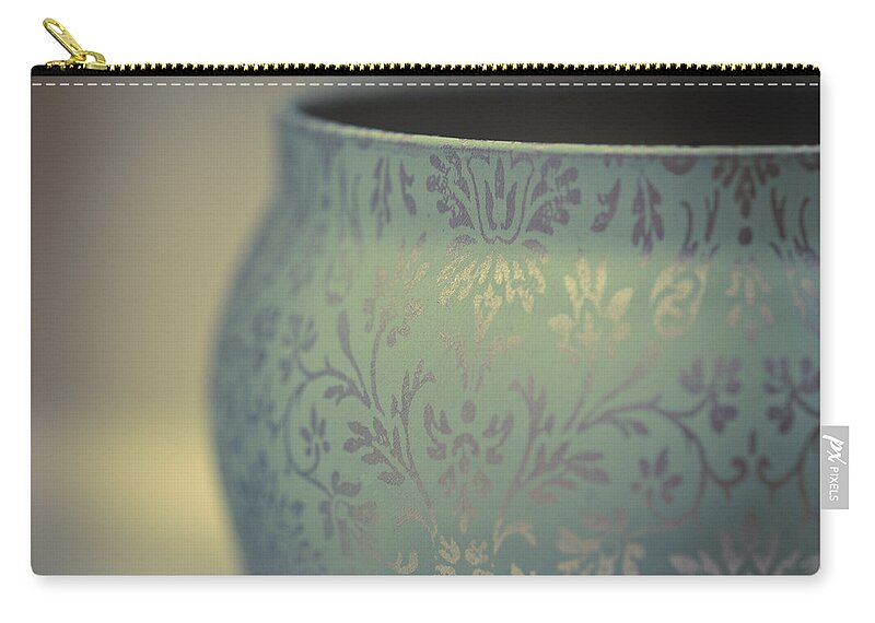 Abstract Zip Pouch featuring the photograph Etched in My Heart by Christi Kraft