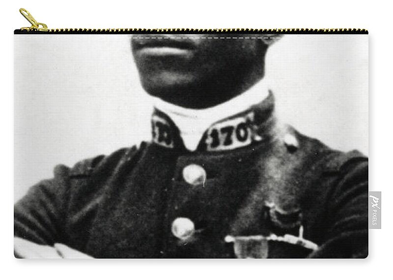 Aviation Carry-all Pouch featuring the photograph Eugene Bullard, Wwi American Pilot by Science Source