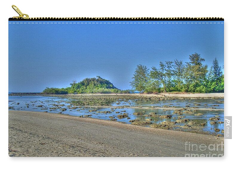 Nature Zip Pouch featuring the photograph Evening by Michelle Meenawong