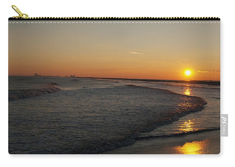 Sunset Zip Pouch featuring the photograph Evening Sky by Elsa Santoro