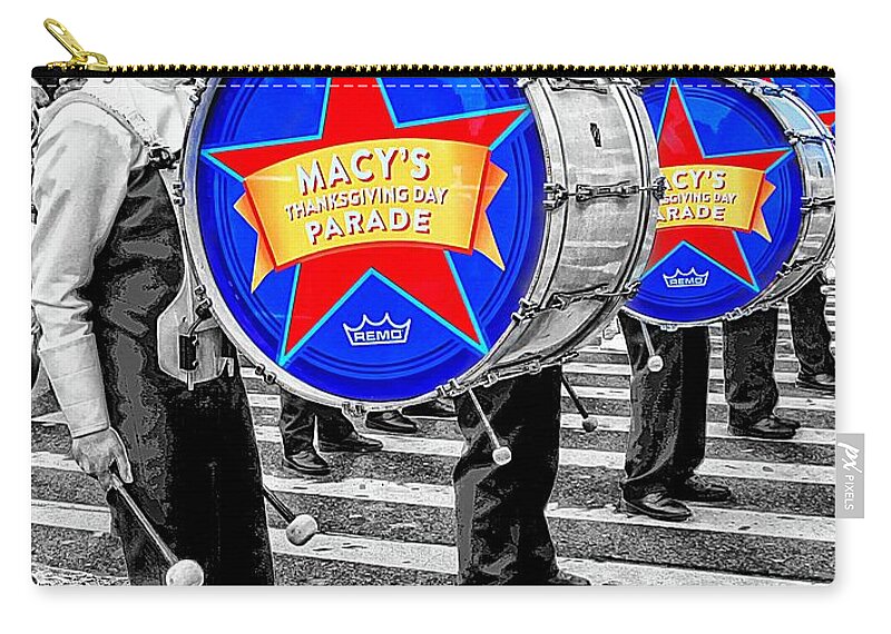 Parade Zip Pouch featuring the photograph Everyone Loves a Parade by Lilliana Mendez