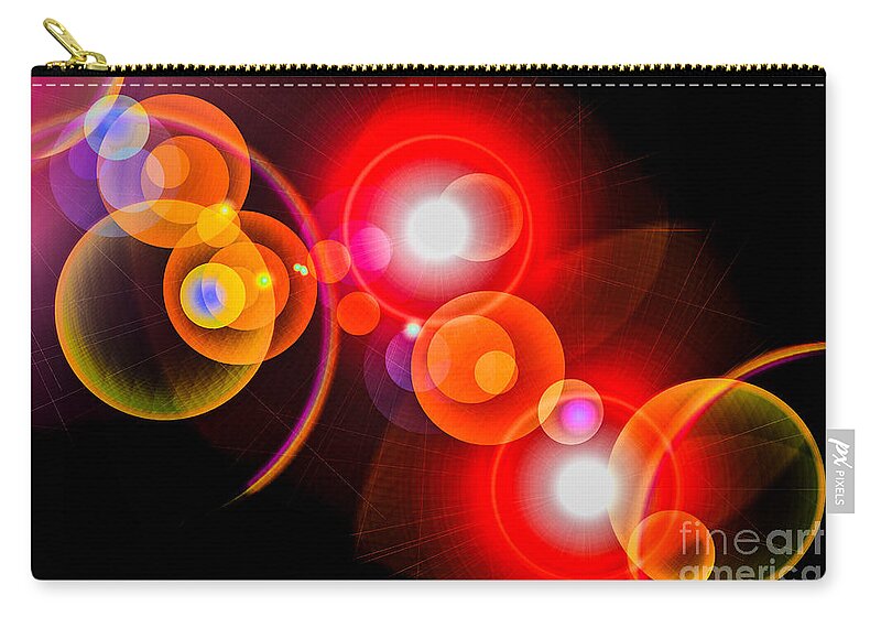 Eyes Of Space Zip Pouch featuring the photograph Eyes Of Space by Michael Arend