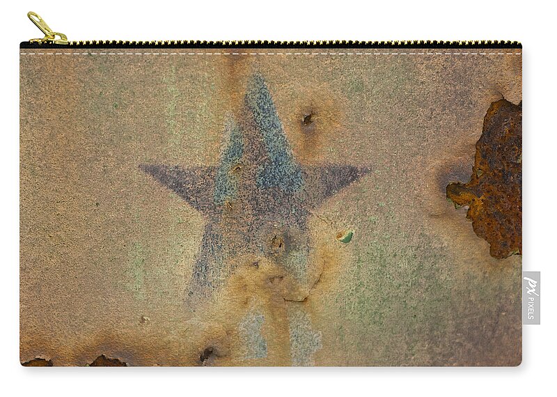 Army Zip Pouch featuring the photograph Faded Glory by Christi Kraft