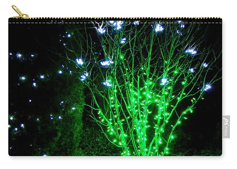 Fine Art Zip Pouch featuring the photograph Fairy Light by Rodney Lee Williams