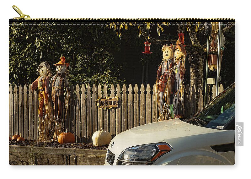 Fall Zip Pouch featuring the photograph Fall by Ron Roberts