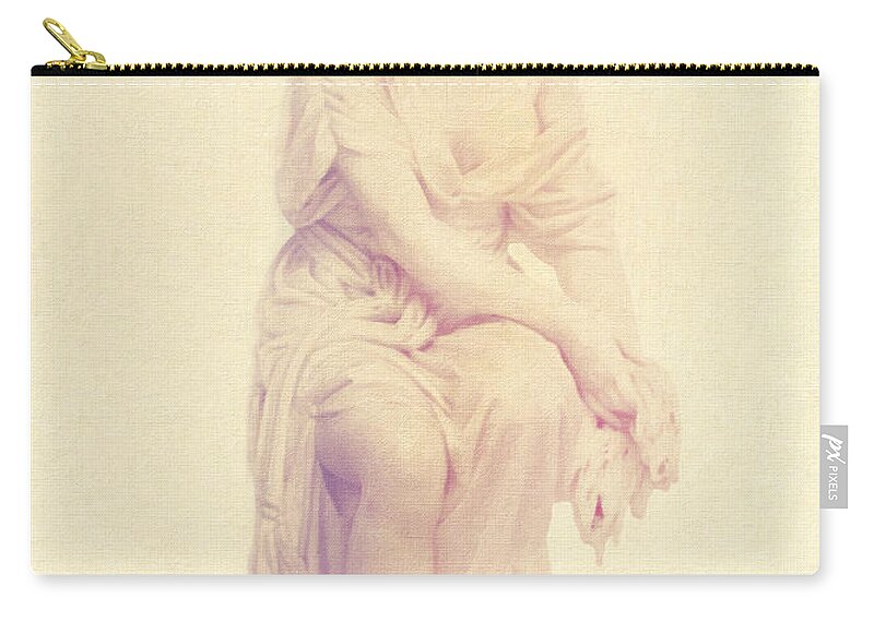 Woman Zip Pouch featuring the painting Femme by Chris Armytage