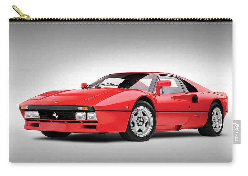 Car Zip Pouch featuring the photograph Ferrari 288 GTO by Gianfranco Weiss