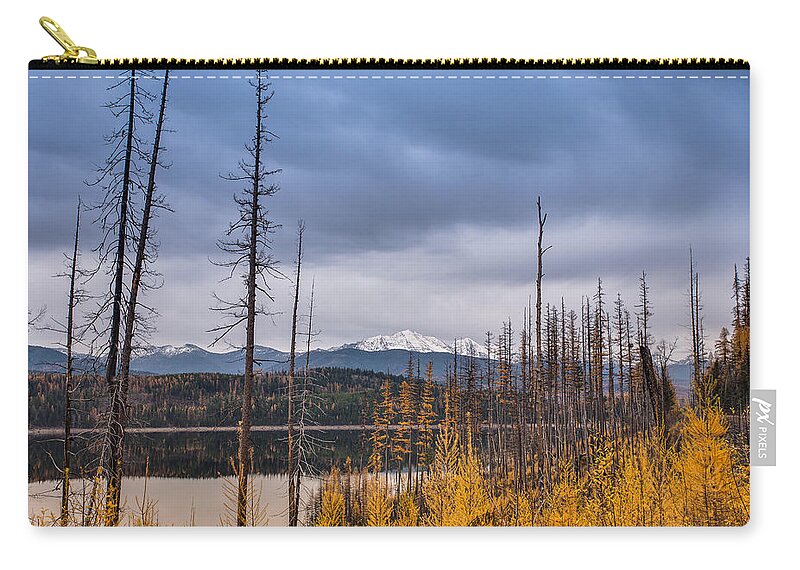 Flathead National Forest Carry-all Pouch featuring the photograph Flathead National Forest by Adam Mateo Fierro