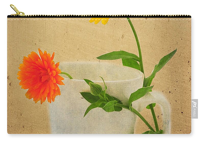 Cup Zip Pouch featuring the photograph Flirt by Randi Grace Nilsberg