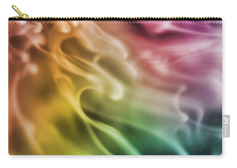 Colors Zip Pouch featuring the digital art Drift by Stephanie Hollingsworth