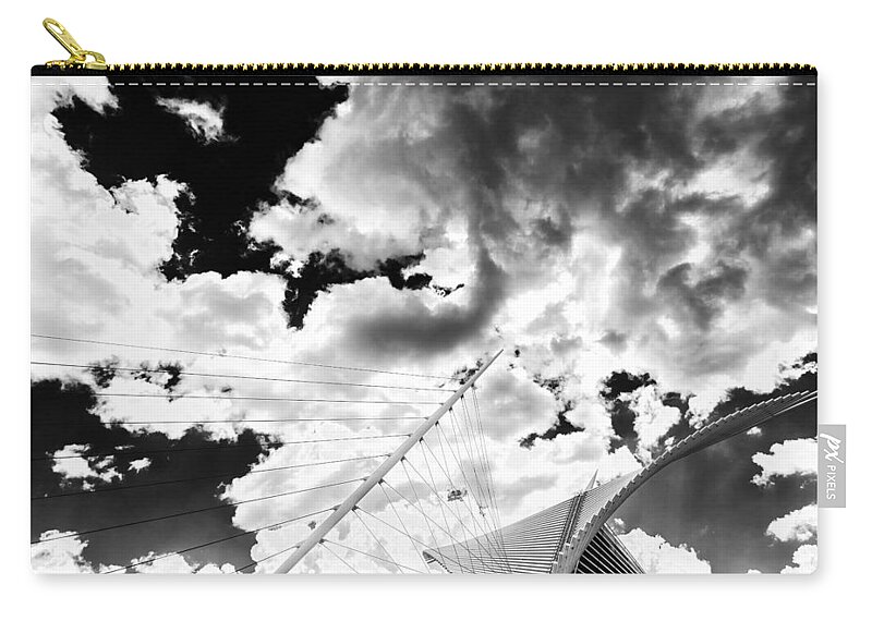 Www.cjschmit.com Zip Pouch featuring the photograph Fly Free by CJ Schmit