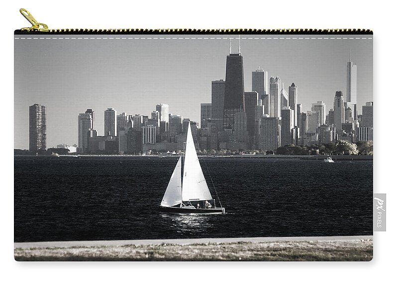 Lake Zip Pouch featuring the photograph Follow your dream by Milena Ilieva