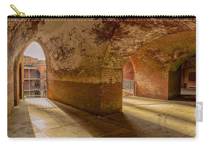 Landscape Carry-all Pouch featuring the photograph Fort Point by Jonathan Nguyen