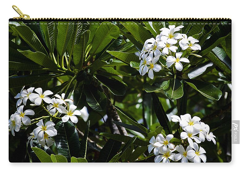 Aloha Zip Pouch featuring the photograph Fragrant Clusters by Christi Kraft