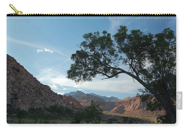 Landscape Zip Pouch featuring the photograph Frame by Leticia Latocki