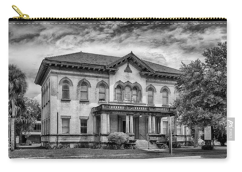 Masonic Zip Pouch featuring the photograph Gainesville 41 by Howard Salmon