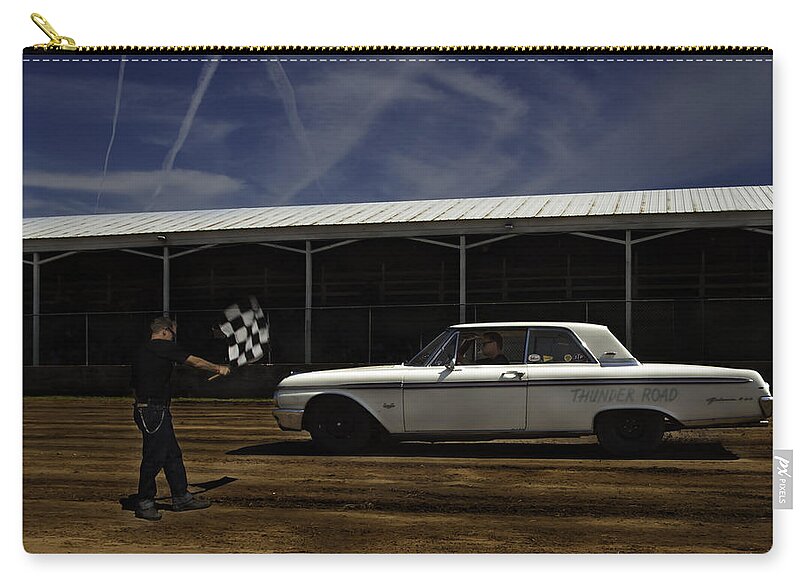 Ford Galaxie 500 Carry-all Pouch featuring the photograph Galaxie 500 8 Lightest by Thomas Young