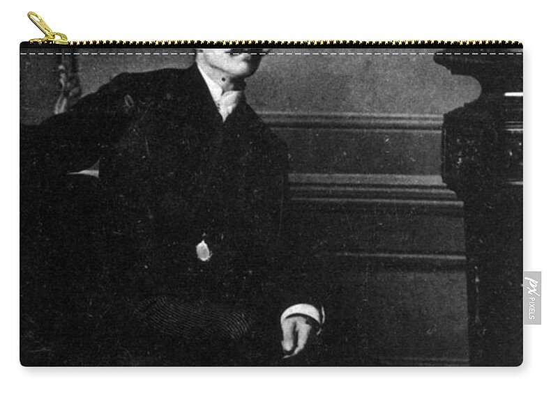 Parapsychology Zip Pouch featuring the photograph Ghostly Manifestation Or Trick by Photo Researchers