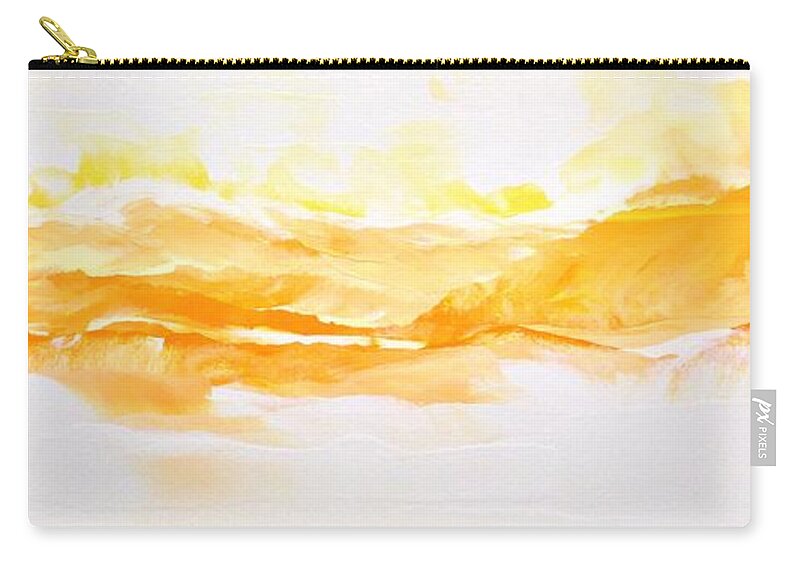 Faith Carry-all Pouch featuring the painting Glory Be by Linda Bailey