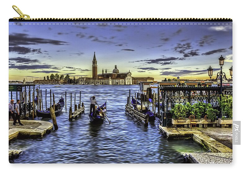 Architecture Zip Pouch featuring the photograph Going For A Ride by Maria Coulson