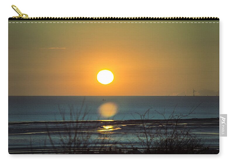 Golden Carry-all Pouch featuring the photograph Golden Orb by Spikey Mouse Photography