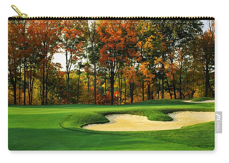Photography Zip Pouch featuring the photograph Golf Course, Great Bear Golf Club by Panoramic Images