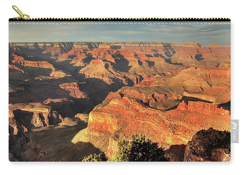 Scenics Zip Pouch featuring the photograph Grand Canyon From Hopi Point by A. V. Ley
