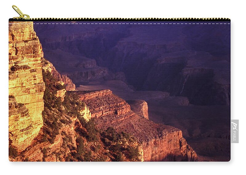 Grand Canyon National Park Zip Pouch featuring the photograph Grand Canyon Sunrise by Stefan Mazzola