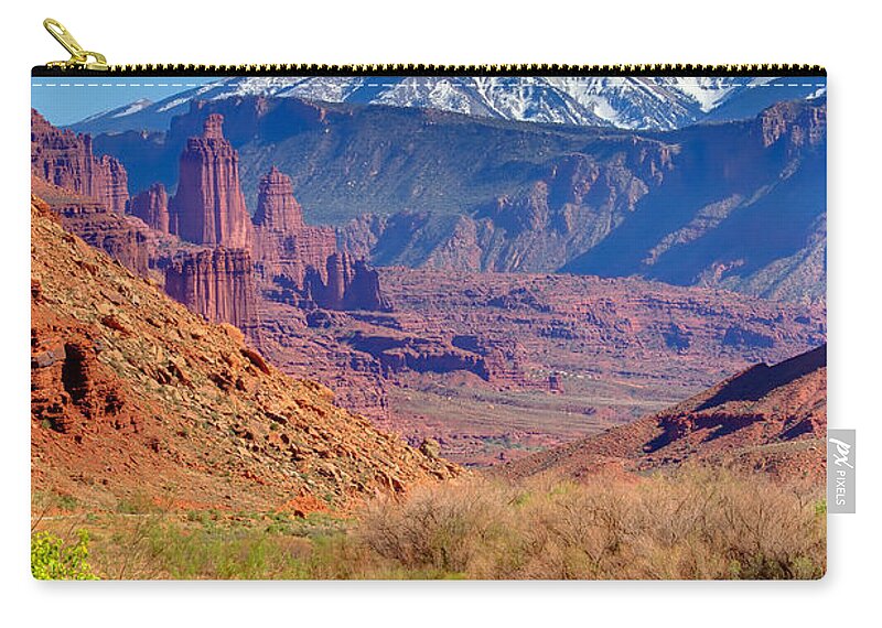 Colorado River Carry-all Pouch featuring the photograph Grand Views by Sue Karski