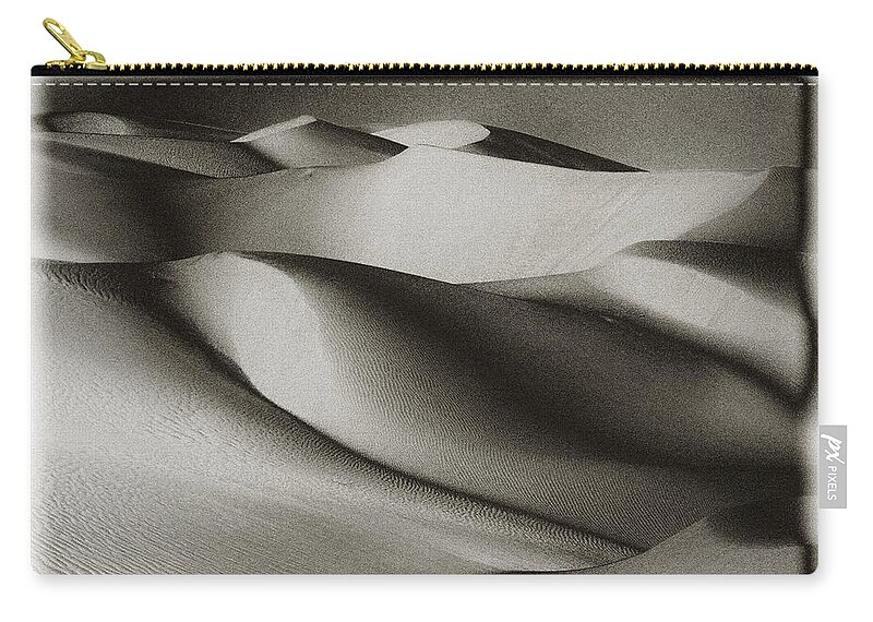 Horizontal Zip Pouch featuring the photograph Graphic Dunes - 291 by Paul W Faust - Impressions of Light