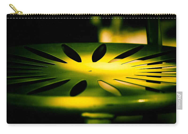 Cheesehead Zip Pouch featuring the photograph Green and Gold by Christi Kraft