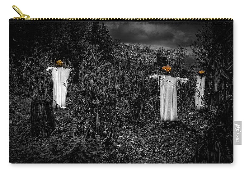 Halloween Carry-all Pouch featuring the photograph Halloween is coming by Nigel R Bell