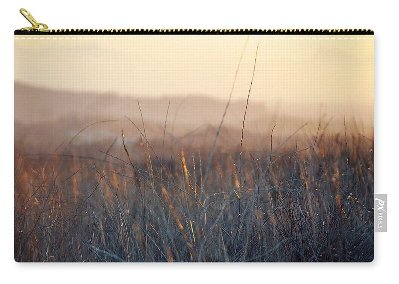Happy Camp Canyon Zip Pouch featuring the photograph Happy Camp Canyon Magic Hour by Kyle Hanson