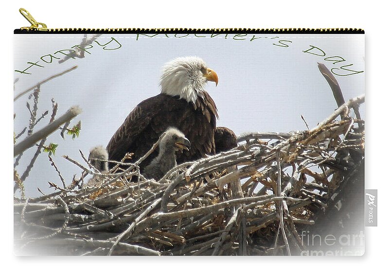 Colorado Zip Pouch featuring the photograph Happy Mother's Day by Bob Hislop