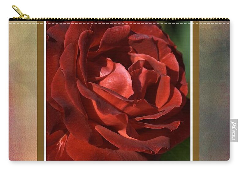 Happy Valentine's Day Zip Pouch featuring the photograph Happy Valentine's Day by Joy Watson