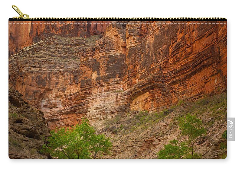 America Zip Pouch featuring the photograph Havasu Creek Number 3 by Inge Johnsson